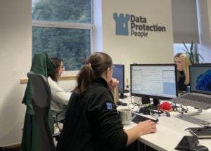 Laura Brentnall Support Desk Manager and Vicky Lawson Data Protection Consultant
