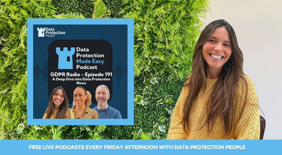 GDPR Radio - Episode 191 A Deep Dive into Data Protection News banner