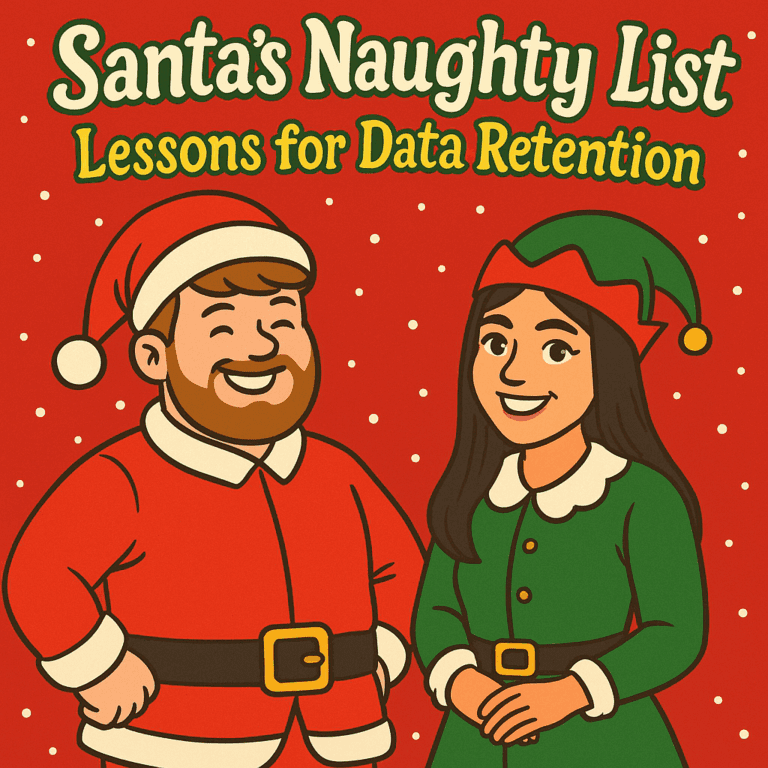Santa's Naughty List Lessons for Data Retention